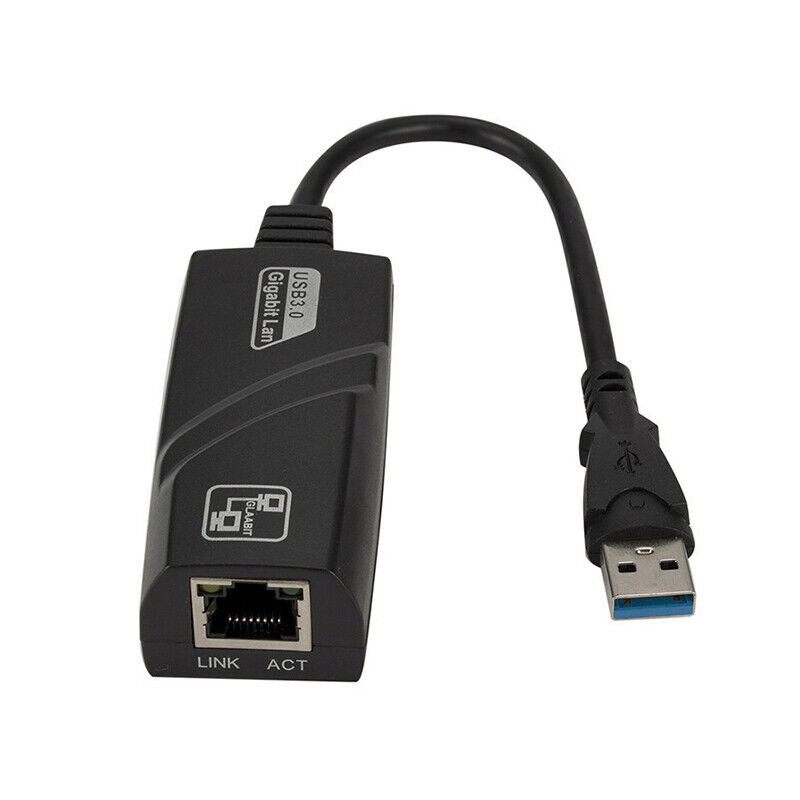 USB 3.0 til Gigabit Ethernet RJ45 LAN 1000 Mbps netværks adapter Ethernet pc