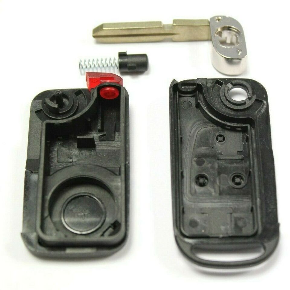RFC 3-knaps flip nøgle case til Mercedes S Class W140 fjernbetjening 1991 - 1998