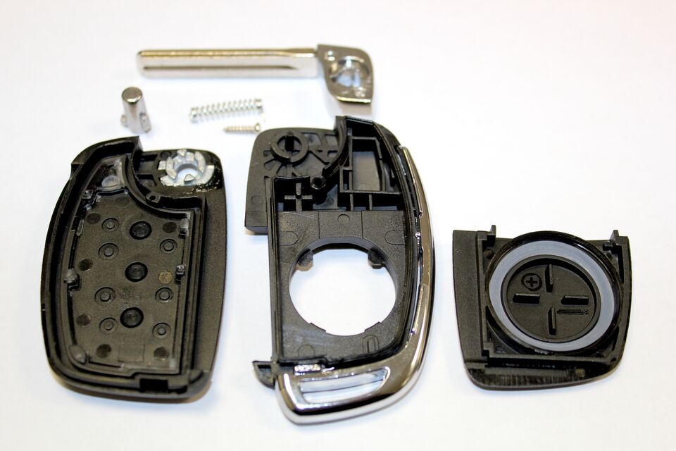 RFC 3-knaps flip nøgle case til Hyundai i10 i20 i40 iX35 Santa Fe fjernbetjening