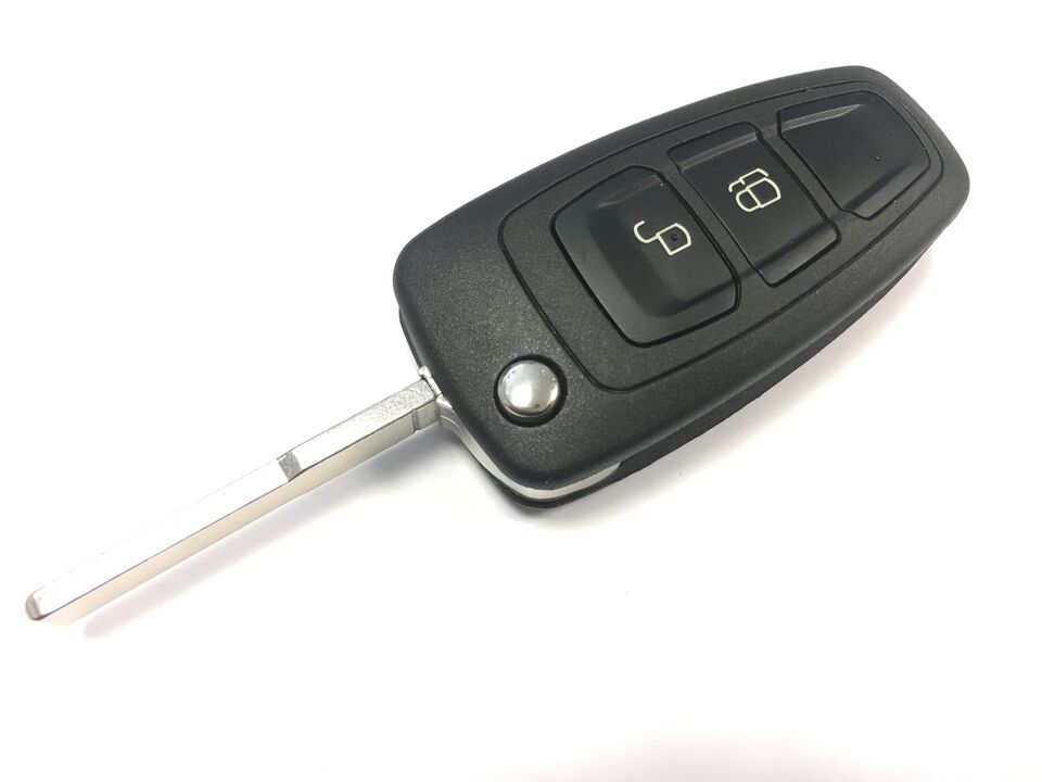 RFC 2-knaps flip nøgle case til Ford Ranger fjernbetjening 2011 - 2015