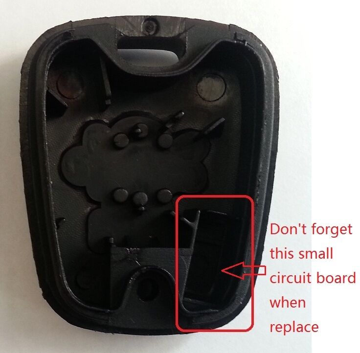 2 Button Remote Key Fob for case Citreon C1 C2 C3 C5 C6