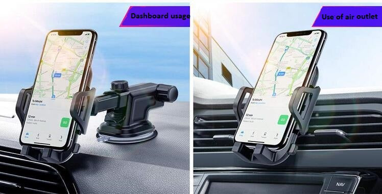 Universal In Car Mobile Phone HOLDER for SAT PDA NAV GPS Locking Suction Mounts - Lifafa Denmark