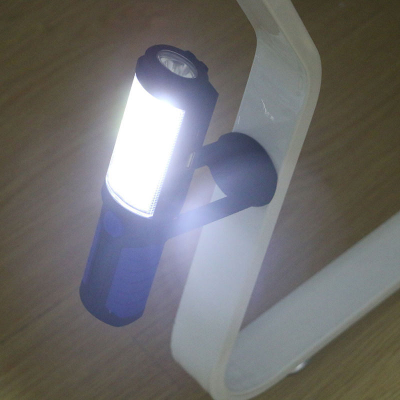 Genopladelig COB LED Håndlampe Lampe Magnetisk Inspektion Arbejdslampe Fleksibel - Lifafa Denmark