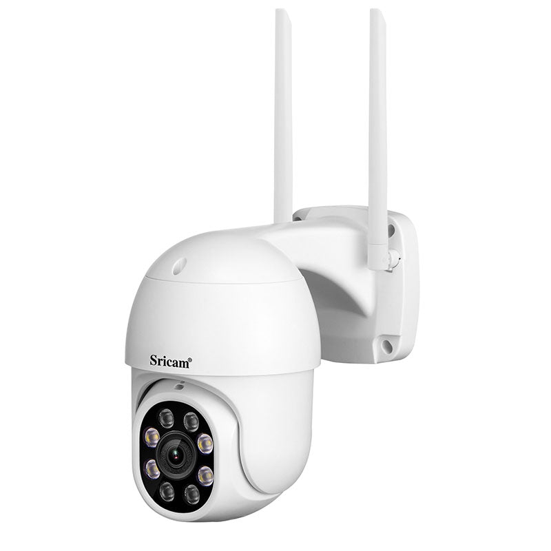 Srihome 360 ° FULL HD 1080P Udendørs CCTV IP-kamera CCTV-kamera IP66 Vandtæt