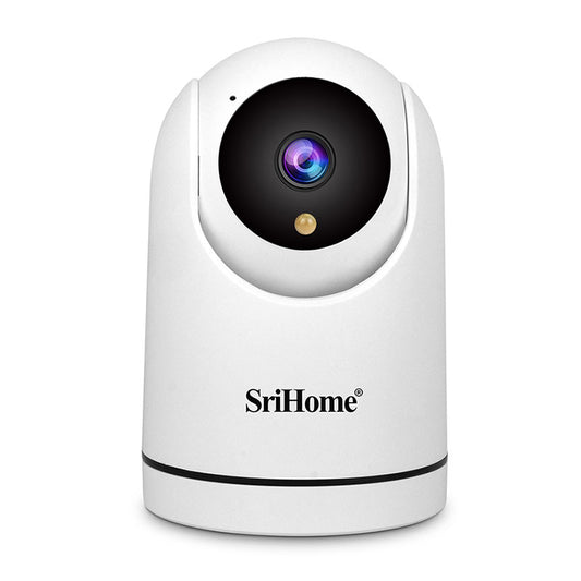 SriHome Home Security HD 2MP, Indbygget Mic & Speaker, PTZ