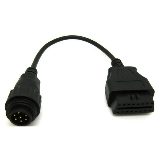7 Pin to 16 Pin OBD2 Adapter Diagnostic Connector Cable 4 Knorr Wabco Trailer S110 - Lifafa Denmark
