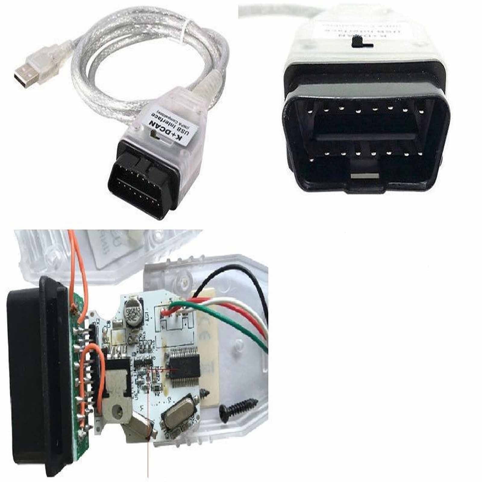 Inpa K DCAN With Switch USB Interface For BMW Car from 1998 2008 - Lifafa Denmark