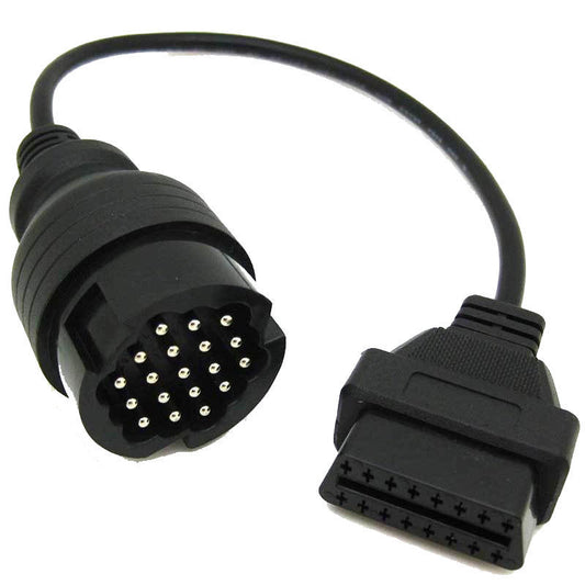 19 Pin To 16 Pin OBD2 Diagnostic Cable Adapter Plug for Porsche Vehicles - Lifafa Denmark