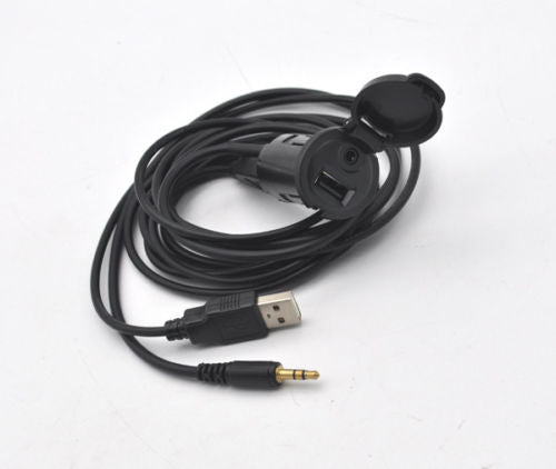 AUX ekstra USB-kabelstik til Peugeot 1007 107 207 3008 508 5008 RCZ - Lifafa Denmark