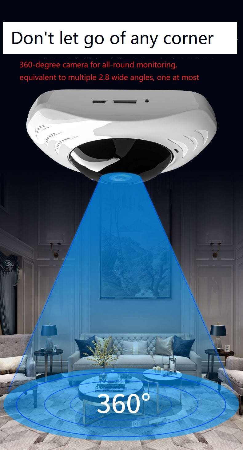 360 graders 3D VR Wifi IP-kameraer