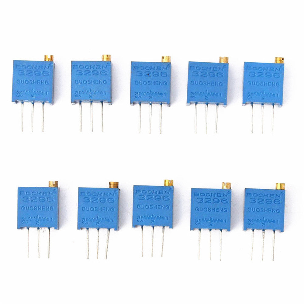 3296W Multi-turn trimmer potentiometer 3296 Variable Resistor Kits - LifafaDenmark Aps