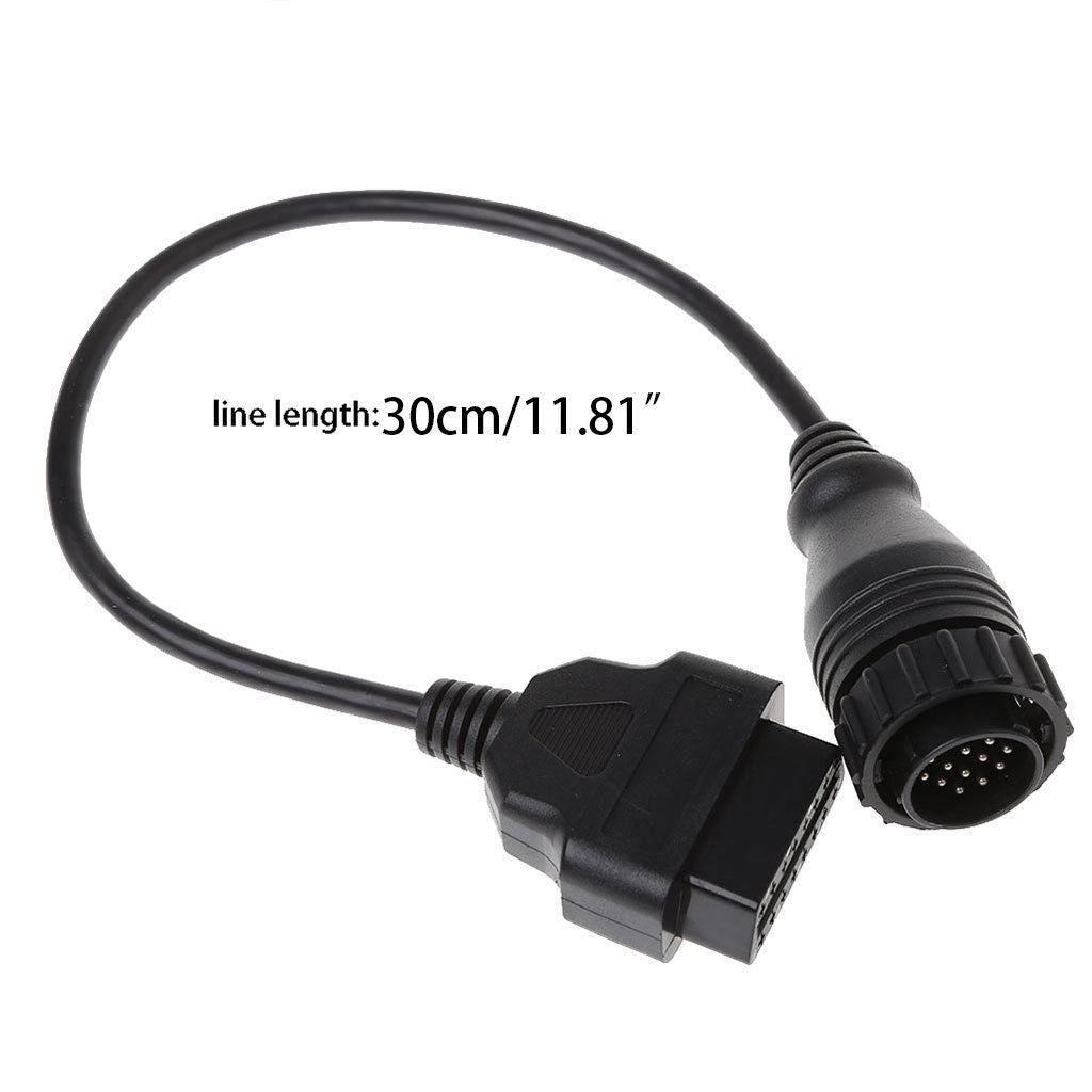 14 Pin to 16 Pin OBD2 Connector Diagnostic kabel for Mercedes Benz Sprinter - Lifafa Denmark