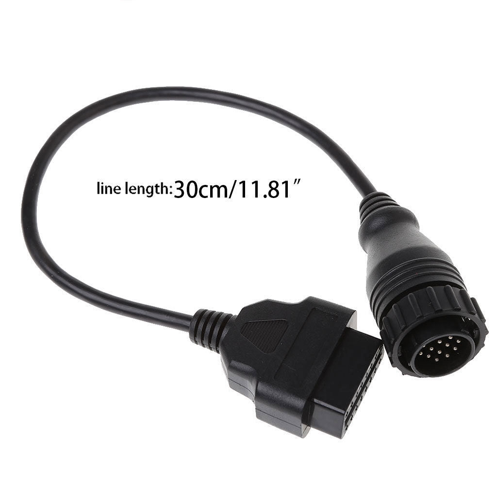 Adapter für KSR Brixton Benelli Kawasaki Delphi ECU 6 Pin OBD zu OBD2 Adapter für KSR Brixton Benelli Kawasaki Delphi ECU 6 Pin OBD zu OBD2
