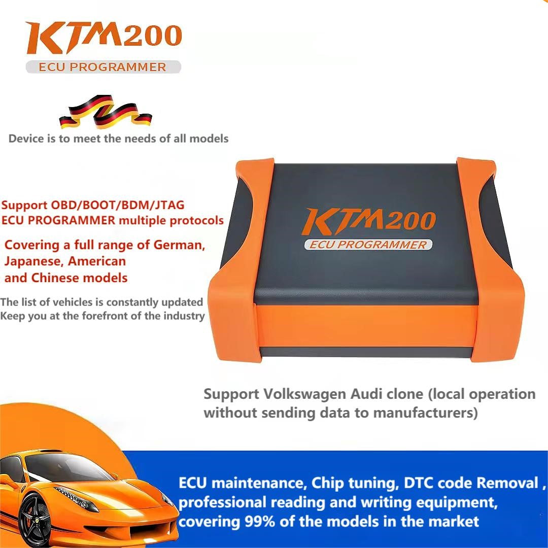 Newest KT200 ECU PROGRAMMER Fuld softwareversion