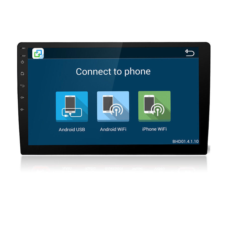 Android Ultra Thin 9'' 2 Din 1080P Car Stereo Radio GPS BT WiFi 4G - Lifafa Denmark