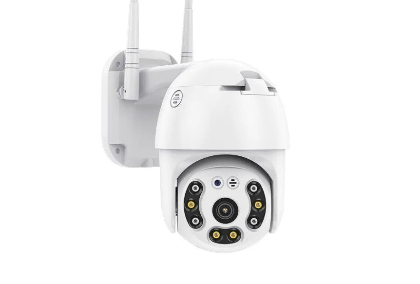 Trådløst Udendørs AI Human Detection Audio 1080P PTZ IP-kamera med P2P digital zoom