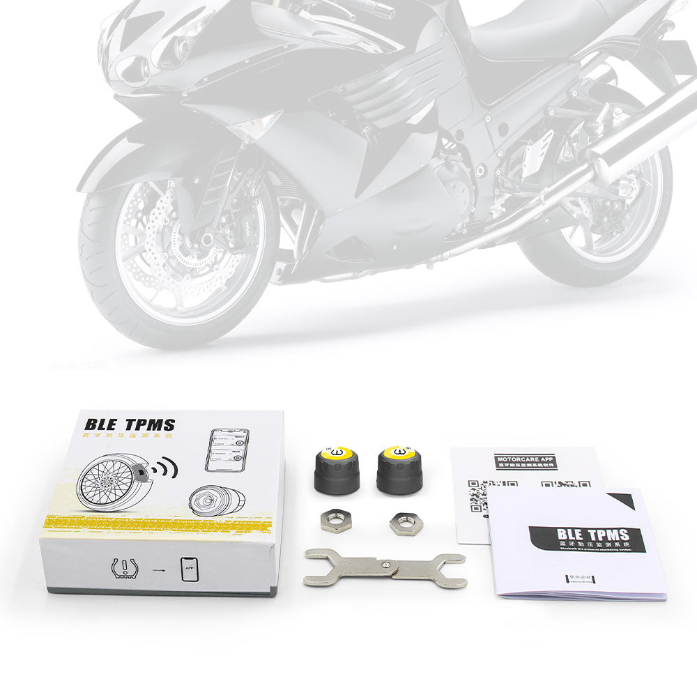 Motorcycle External installed Bluetooth 4.0 TPMS for Android and iOS - Lifafa Denmark