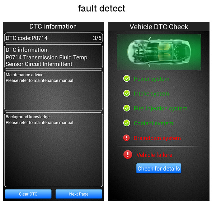 V-Checker iOBD Module B341 OBD2 Diagnosis scanner for Android - Lifafa Denmark