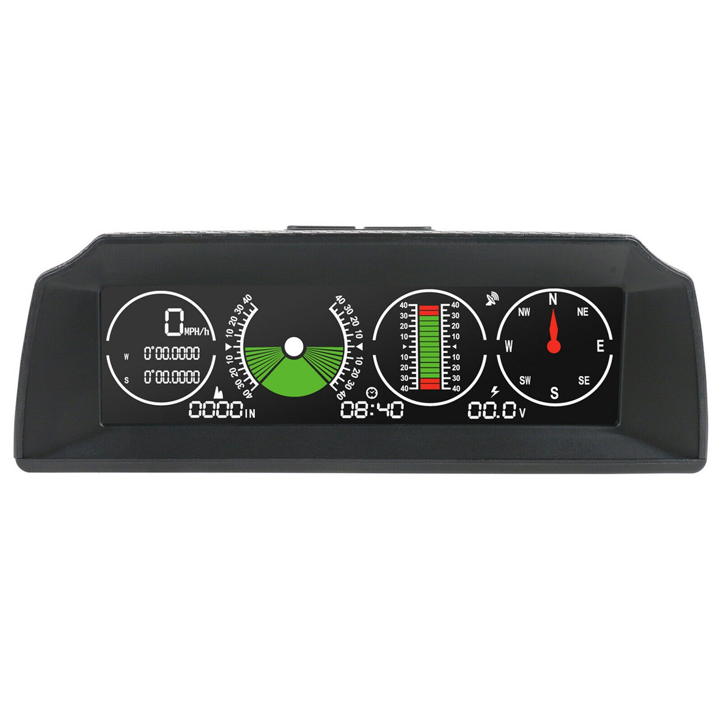 AUTOOL X90 Smart GPS hældningsmåler Speedometer Head Up Display Over Speed Alarm
