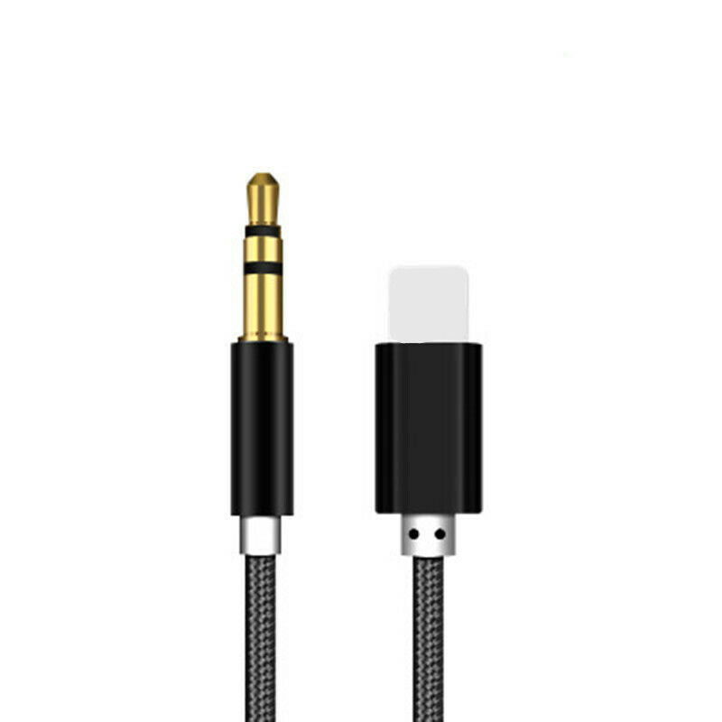 Aux-kabel til iPhone 11 7 8 Plus X XR 3,5 mm blybil stereooverførsel lydmusik - Lifafa Denmark