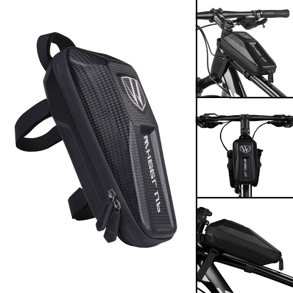 Bicycle Front Frame Triangle Bag Cycling Bike Tube Pouch Holder Saddle Panniers Cykeltaske - Lifafa Denmark