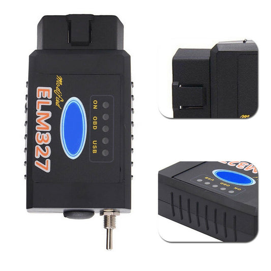 Forscan ELM327 Bluetooth Diagnostic Tool med switch OBD2 Mazda Bus Scanner for Android - Lifafa Denmark