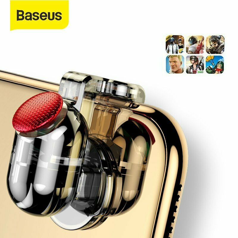 Baseus Phone Gamepad Aim Button Trigger Game Handle Marksman Controller til PUBG