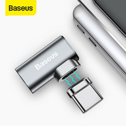 Baseus 86W USB-C til type C magnetisk hurtig opladnings adapter stik til MacBook - LifafaDenmark Aps