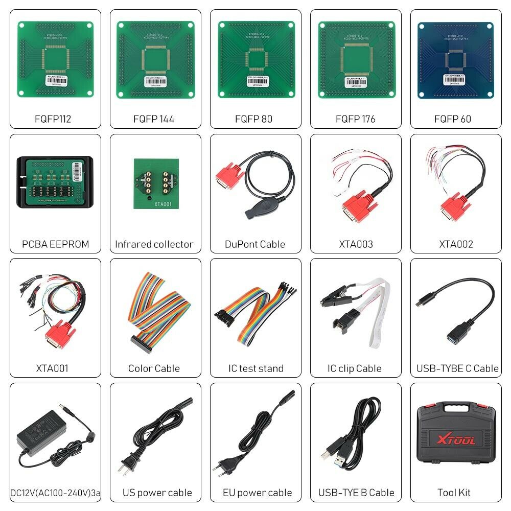 Xtool KC501 Car Programmer Work with Xtool X100 PAD3 read&write MCU/EEPROM Chips