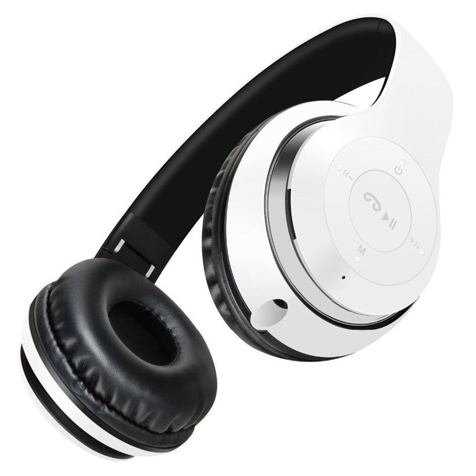 Super Bass-hovedtelefoner Bluetooth trådløs sportshøretelefon stereohovedtelefon med overør, høretelefoner - Lifafa Denmark