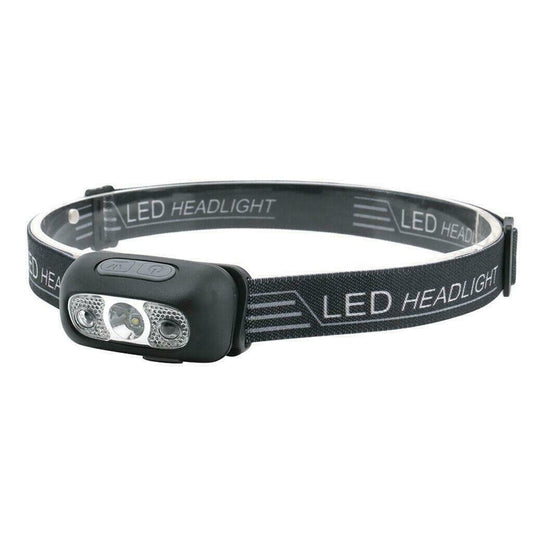 LED Head Torch Light USB Rechargeable Headlamp Waterproof Flashlight Headlight Hovedlyslampe - Lifafa Denmark