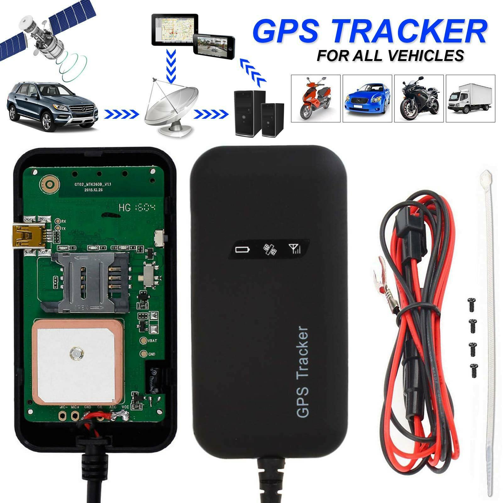 Realtime GPS GPRS GSM Tracker Tracking Device For Car, Van, Vehicle, Motorcycle - Lifafa Denmark
