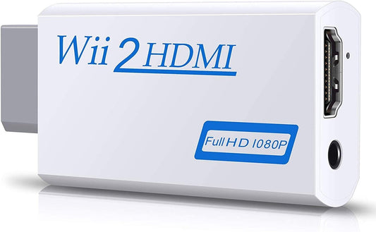 Til Nintendo Wii til HDMI Converter Adapter Audio Video Kabel rca ledning - LifafaDenmark Aps