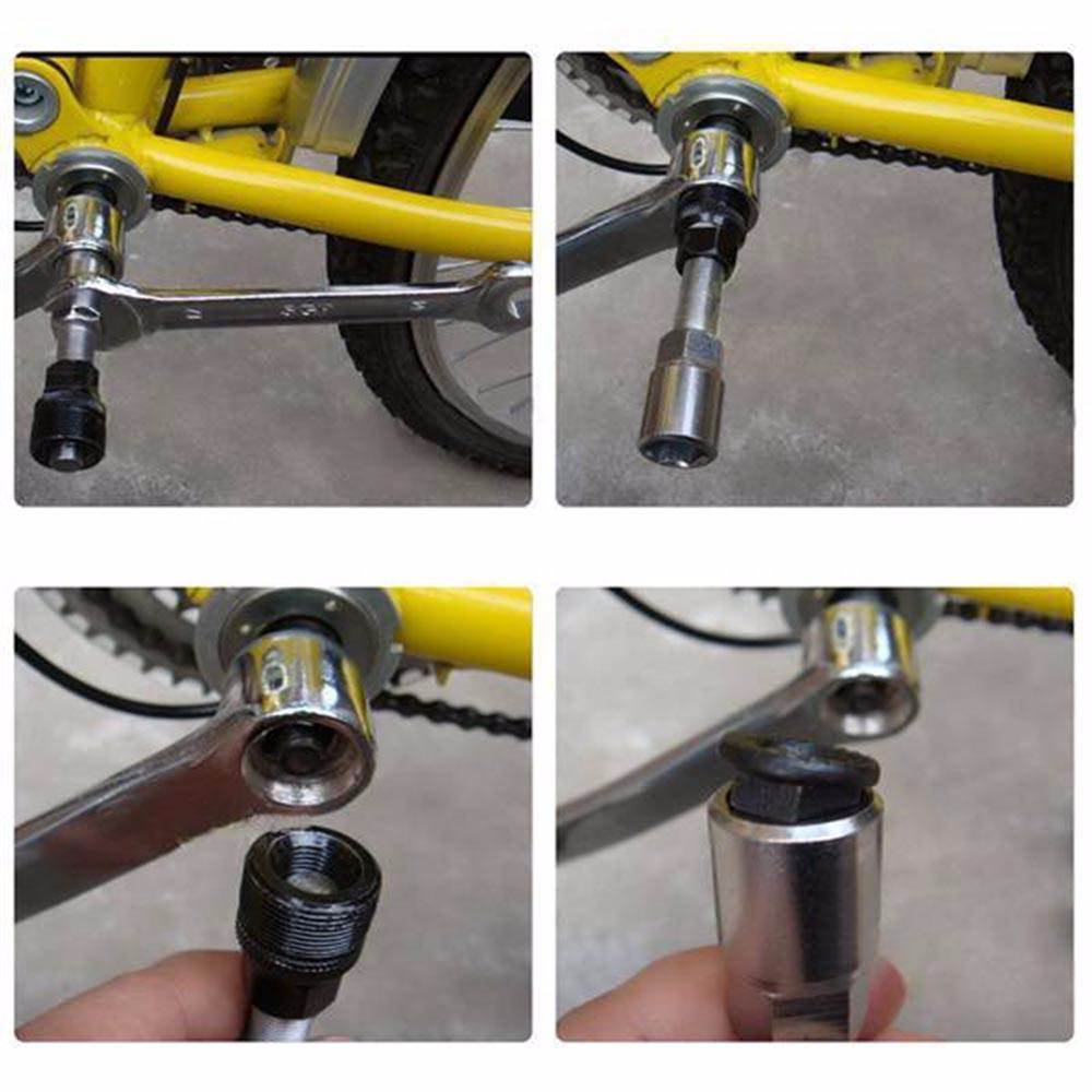 Bicycle Crank Puller Bike Wheel Repair Remover Pedal Tool Extractor Mountain - Lifafa Denmark