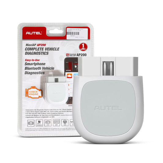 Autel MaxiAP AP200 OBD2 Scanner Diagnostic Tool Full System AutoVIN - LifafaDenmark Aps