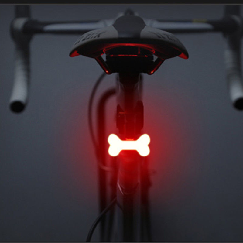 USB genopladelig cykel LED Cykel Advarselssikkerhed Smart lam – Lifafa Denmark