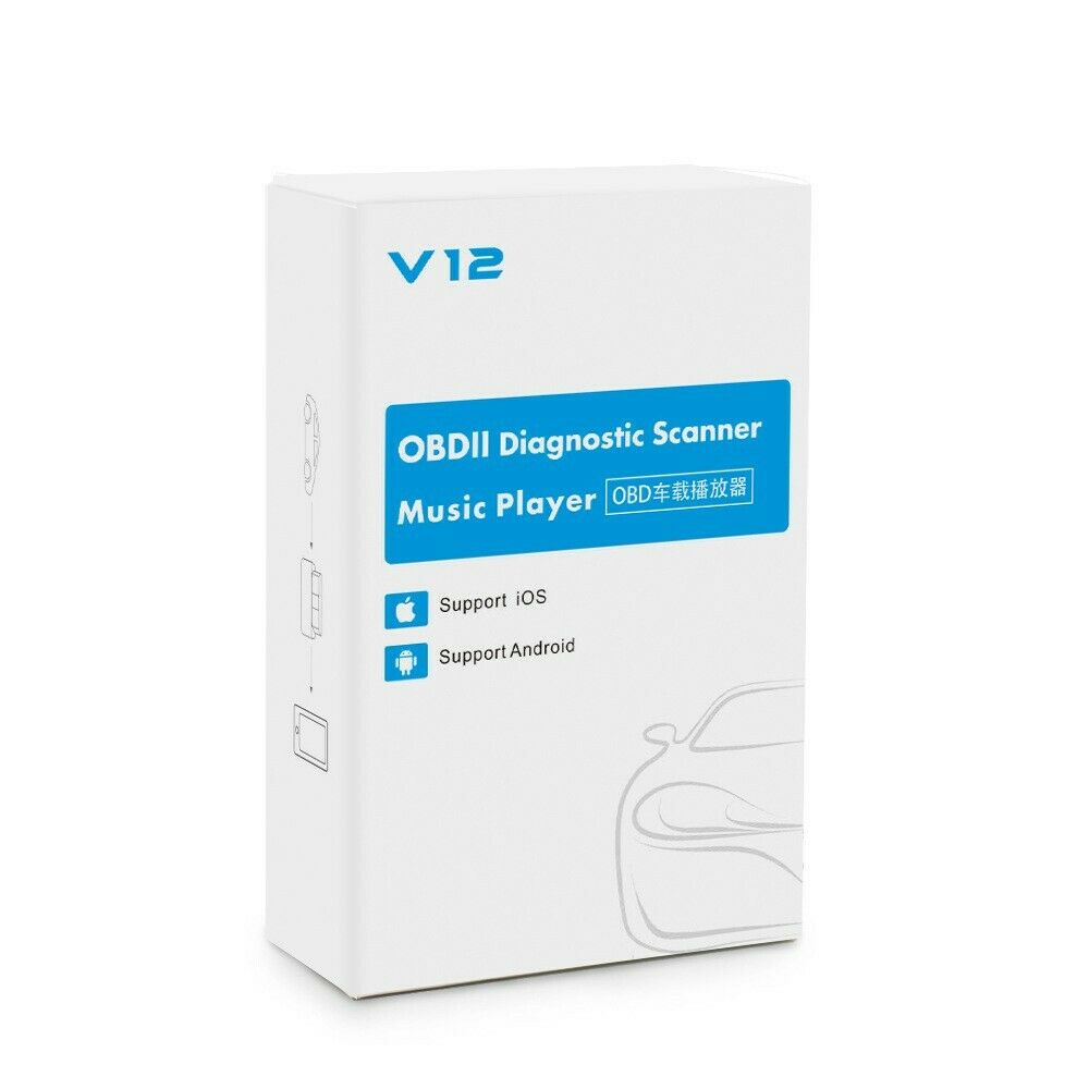 OBD2 Bluetooth Music Player + OBD2 Diagnostic Scanner – LifafaDenmark Aps