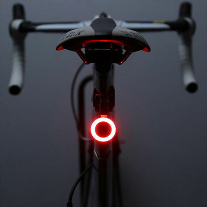 USB genopladelig cykel baglygte LED Cykel Advarselssikkerhed Smart lampe - Lifafa Denmark