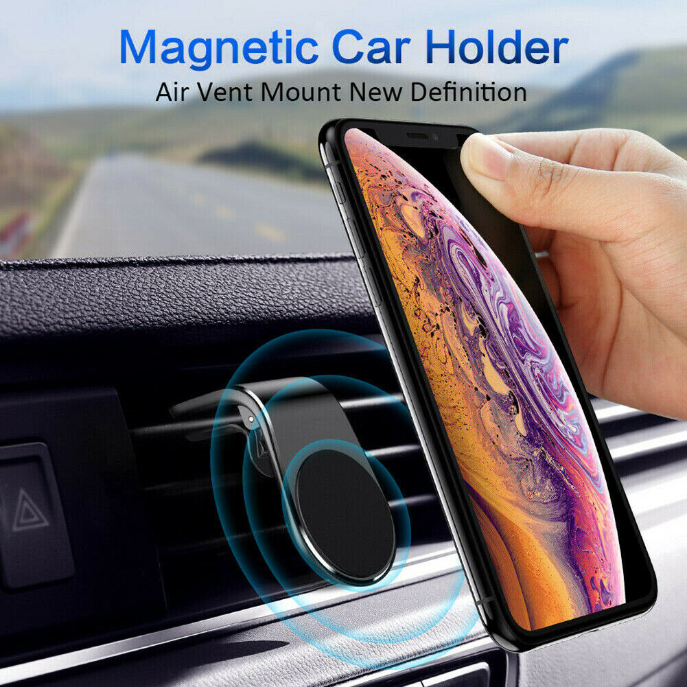 Universal Phone Holder Clip Car Air Vent Magnetic Bracket for Mobile Phone GPS - Lifafa Denmark