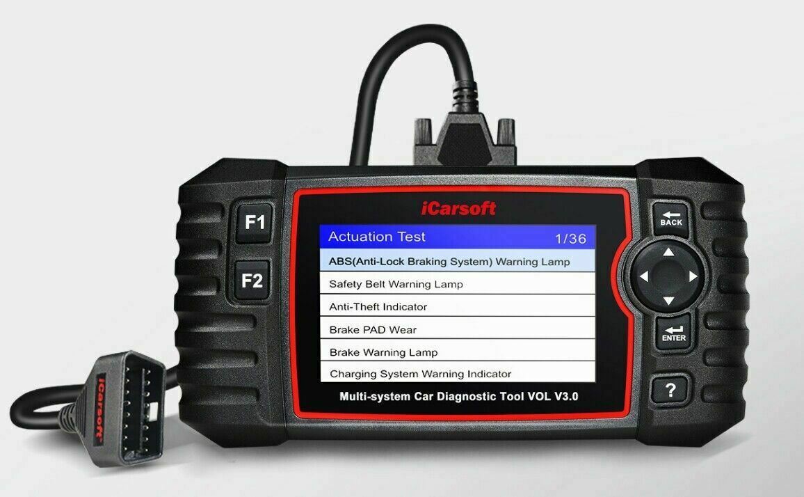 iCarsoft VOL V3.0 Professional Car Diagnostic Scanner Tool Til Volvo/Saab + Extra Features