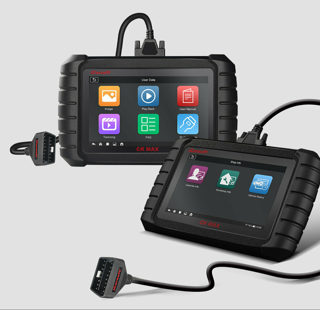 iCarsoft CR MAX -  FULL System ALL Makes Diagnostic Tool
