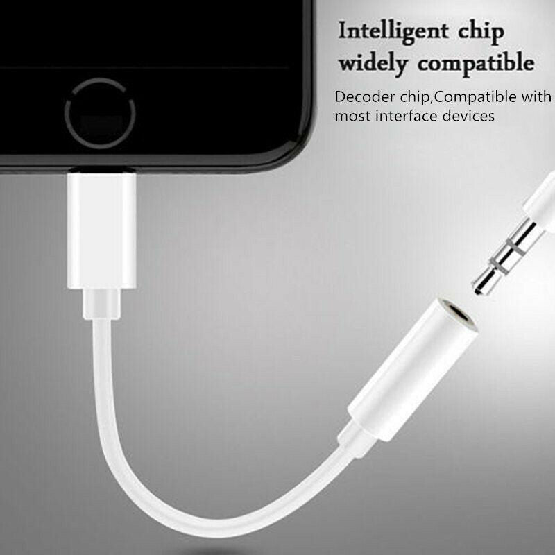 Lyn til 3,5 mm hovedtelefonkontakt AUX-adapter til hovedtelefoner til iPhone 7 8 X XS XR 11 - Lifafa Denmark