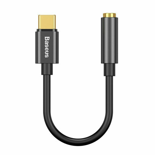 Baseus USB Type C til 3,5 mm AUX hovedtelefoneadapter Type-C jack-hovedtelefonkabel - LifafaDenmark Aps