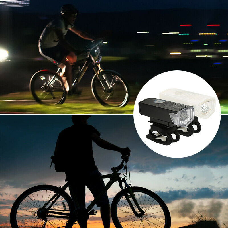 Genopladelig LED Cykel For og Baglygte – Lifafa Denmark
