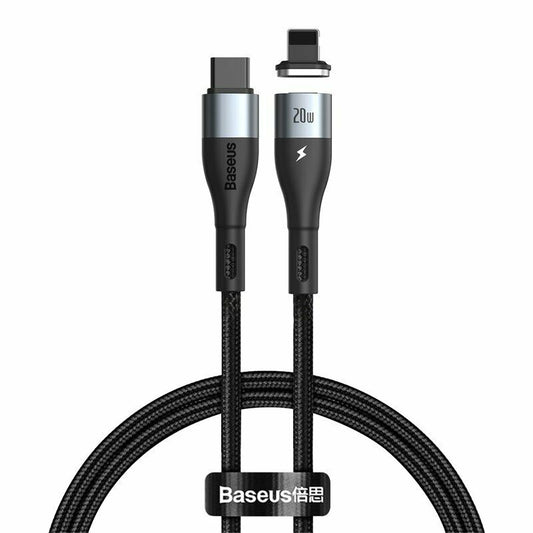 Baseus PD 20W Magnetic USB C For Apple Fast Charging Cable Charger For iPhone 12 - LifafaDenmark Aps