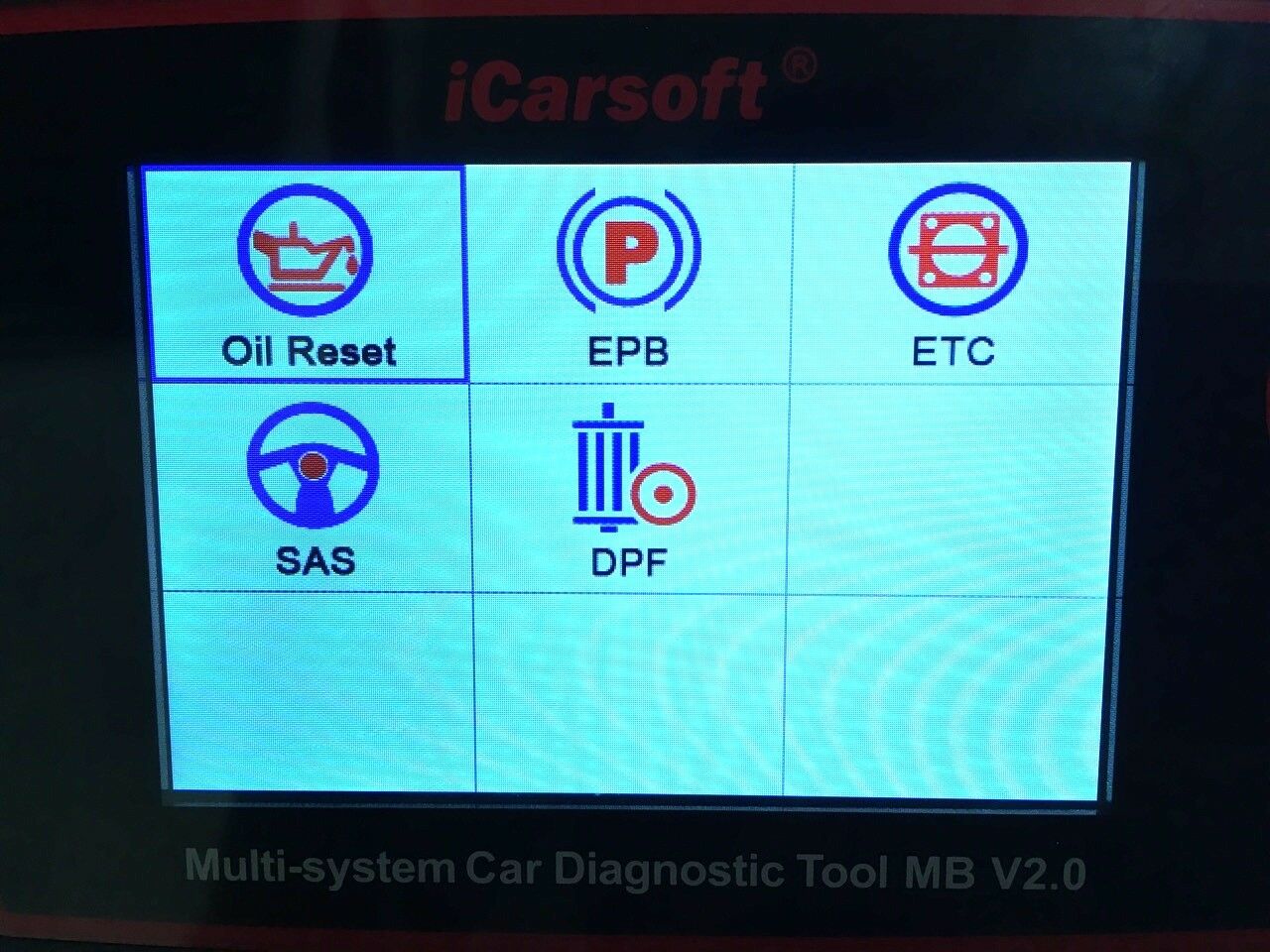 iCarsoft MB V2.0 OBD2 Diagnostic Tool For Mercedes Sprinter ABS SRS DPF OiL Reset - Lifafa Denmark