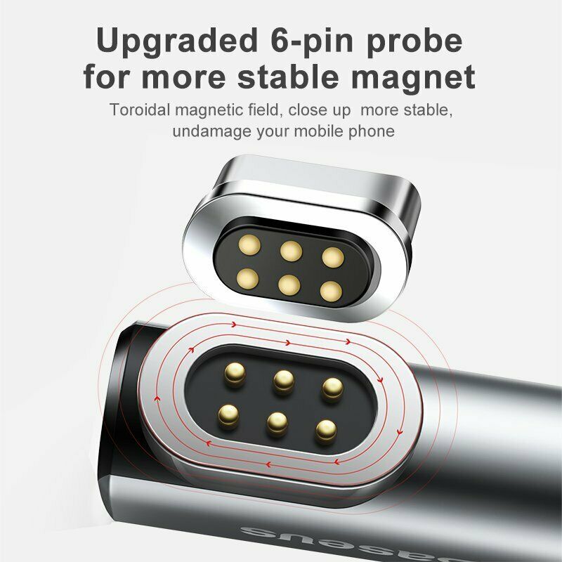 Baseus 86W USB-C til type C magnetisk hurtig opladnings adapter stik til MacBook