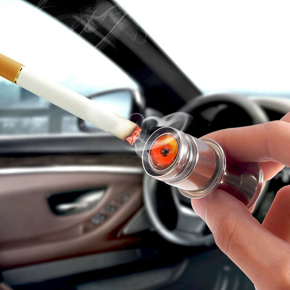 Bil Cigarettænder Plug med Cover Tilbehør