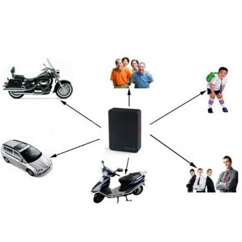 02 Mini Real Time Bil GPS Tracker GSM GPRS Kid Global Tracking Locator Device