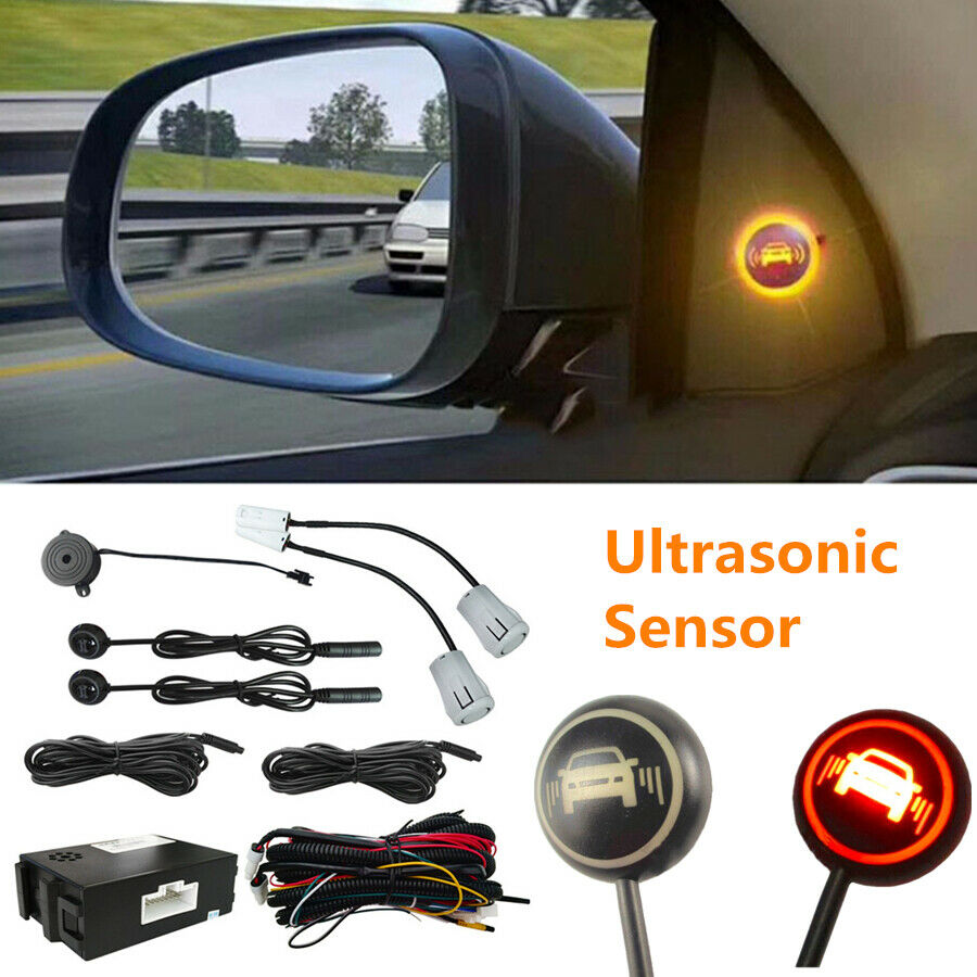LED Car Blind Spot Monitoring Detection System Ultralydssensor Afstandsassistent - Lifafa Denmark